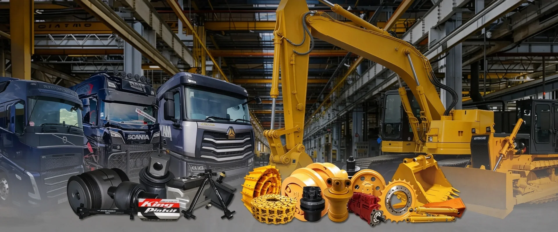 Heavy duty truck and excavator parts manufacturer since 1994