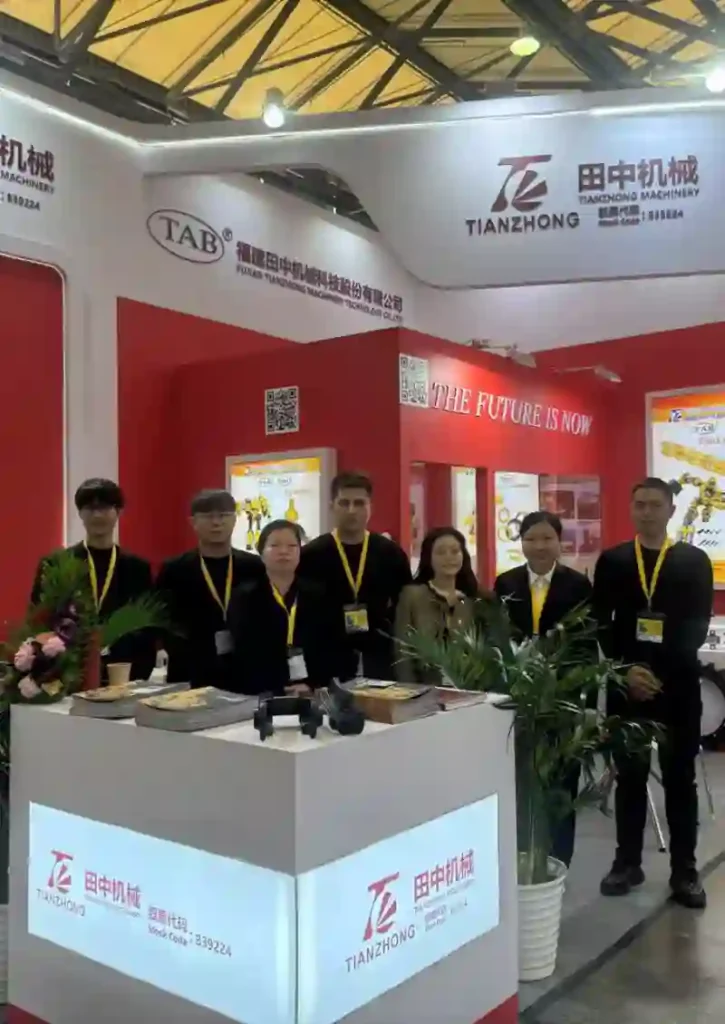 Tianzhong at truck parts exhibition